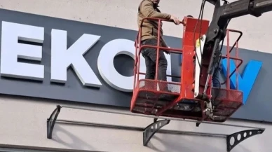 EKOL TV Resmen kapandı: Tabelası da söküldü