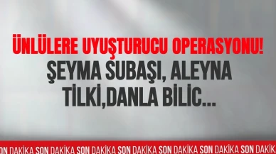 SON DAKİKA! 10 ünlüye uyuşturucu operasyonu gözaltılar ve yakalama kararı...