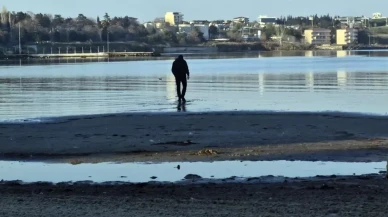 Tekirdağ’da deniz 20 metre geri çekildi: Tekneler karaya oturdu