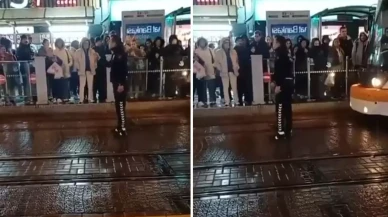 Caddede “Terörsüz Türkiye” çıkışı yapan polis memuru açığa alındı