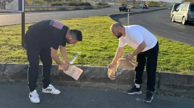 Kur’an-ı Kerim sayfaları yollarda bulundu: 2 kişi gözaltına alındı