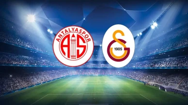 Antalyaspor ve Galatasaray'ın ilk 11'leri belli oldu