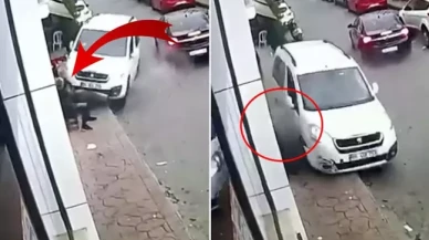 Yaşlı adam kaldırımda otururken feci şekilde can verdi!
