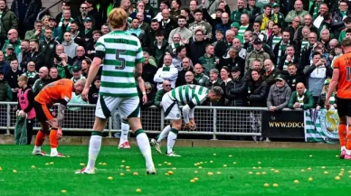 Celtic taraftarından ilginç protesto!