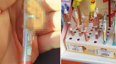Buna kim, nasıl müsaade etti? Okulun karşısındaki kırtasiyede satılan kalem pes dedirtti