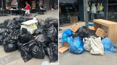 İzmir’de kriz büyüyor: Grev üçüncü gününde, sokaklarda çöp dağları oluştu