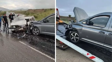 Ankara'da iki araç kafa kafaya çarpıştı: Mehmet Bilici öldü!