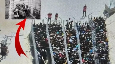 Gazze'de çekilen fotoğraf Nazi kampına benzetildi