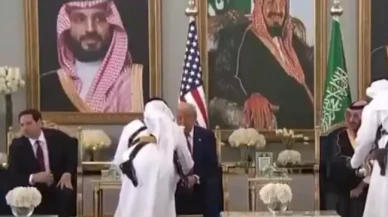 Trump'ın Orta Doğu acemiliği! İkram karşısında ne yapacağını bilemedi