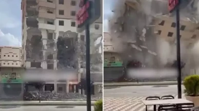 Hasarlı bina yıkımı kamuoyunda tepki topladı