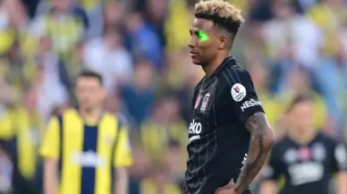 Fenerbahçe-Beşiktaş derbisinde Gedson Fernandes'e lazer tutan taraftar gözaltına alındı