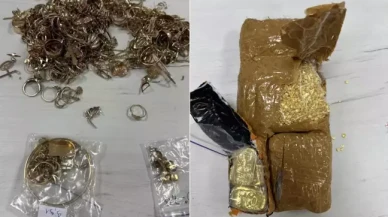 Kilolarca altın Türkiye sınırında yakalandı