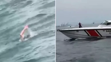 İstanbul'da vapurdan düşen genç kadın son anda kurtarıldı!