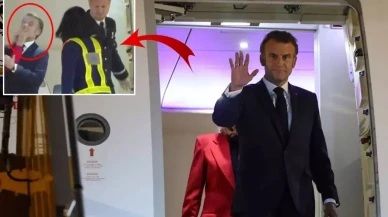 Eşinden tokat yiyen Macron'dan ilk açıklama