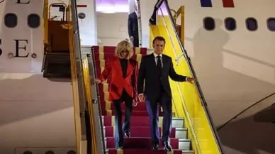 Fransa Cumhurbaşkanı Emmanuel Macron eşinden tokat yedi!