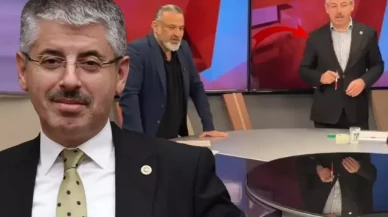 AK Partili Çopuroğlu, İmamoğlu'nu tiye alıp kameraları bantla kapattı