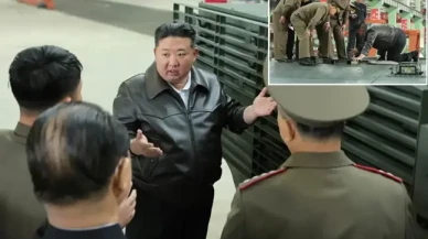 Tank fabrikasını gezen Kuzey Kore lideri Kim daha fazla üretim talimatı verdi
