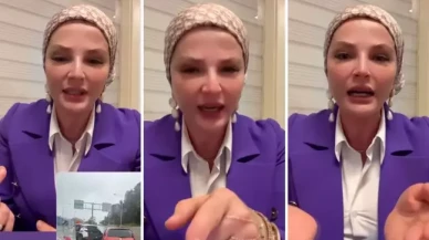 Ünlü sunucu Nermin Öztürk trafikte maruz kaldığı magandalığı gözyaşları içinde anlattı