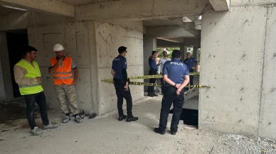Antalya'da işçi merdiven boşluğuna düşüp öldü