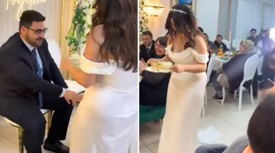 Kız isteme törenine gelinin yaptığı hata damga vurdu