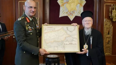 Fener Rum Patriğini'ne skandal hediye: MSB provakasyona sessiz kalmadı