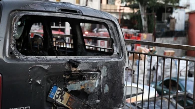 Sanayi sitesinde başlayan yangın otelin otoparkına sıçradı!