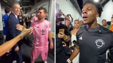 Neye uğradığını şaşırdı! Ronaldo hayranı IShowSpeed'e Messi şoku