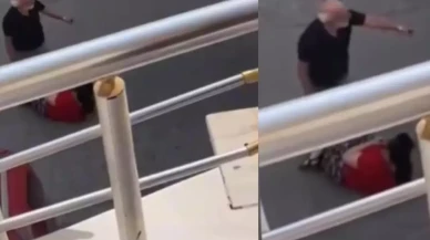 Sokakta eşini bıçakla rehin aldı, vatandaş tek hamleyle kurtardı