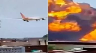 200'den fazla kişinin seyahat ettiği yolcu uçağı düştü