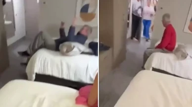 Genç kızların otel odasında korku dolu anları! Telefona sarılıp babalarını aradılar