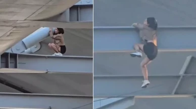 Haliç Köprüsü'nden atlayacaktı! Genç kızı böyle ikna ettiler