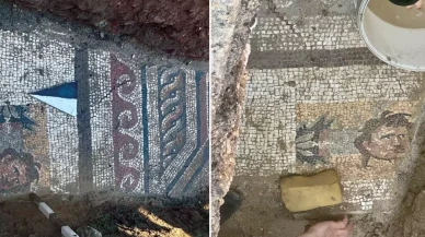 Kahramanmaraş’ta 1500 yıllık mozaik keşfi