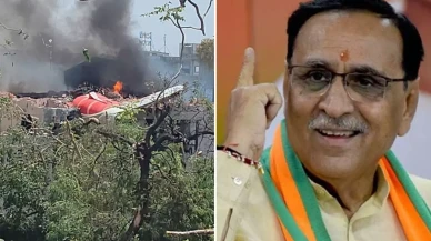 Hindistan’da uçak faciası: Eski Gujarat Başbakanı Vijay Rupani Uçakta mıydı?