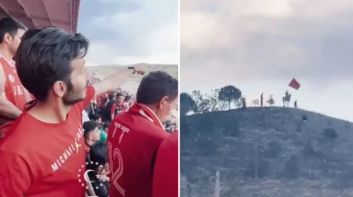 İran ligindeki Türk takımının stadında çekilen görüntü tüyleri diken diken etti