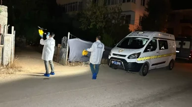 Bahçede otururken yorgun mermiyle hayatını kaybetti