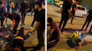 Tanımadıkları kişiler tarafından sokakta tabancayla ayaklarından vuruldular