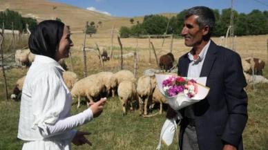 Babasının çiçekle beklediği kız bakın kaç puan aldı