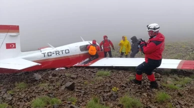 Rize’de düşen uçağın enkazı bulundu: Pilot Mehmet Demirci yaşamını kaybetti