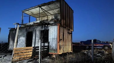 Yaşlı kadın yanarak can verdi! Eşi kaçarken gözaltına alındı