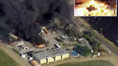 ABD'de havai fişek deposu havaya uçtu