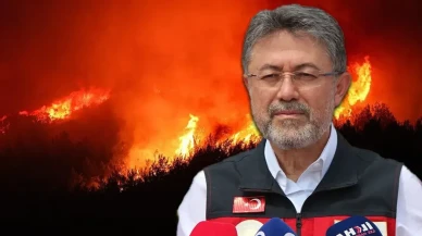 Bakan Yumaklı, Bursa'daki son durumu aktardı: Kestel'de yangın sürüyor