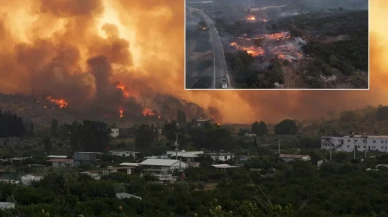 Çeşme'deki yangın büyüyor! Otoyol kapatıldı, yerleşim yerleri tahliye ediliyor