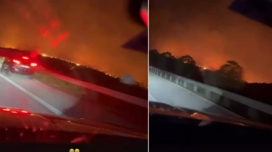 Şarkıcı Yaşar İpek, Çeşme'deki yangında alevlerin ortasında kaldı