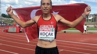 Norveç'te Türk Atletizm Takımı tarih yazdı! Dilek Koçak  "Altın Madalya" kazandı