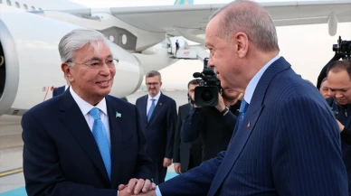 Cumhurbaşkanı Erdoğan, Kazakistan Cumhurbaşkanı Tokayev’i resmi törenle karşıladı