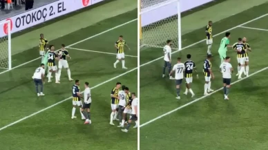 Fenerbahçe'nin yıldızları maç içinde birbirine girdi