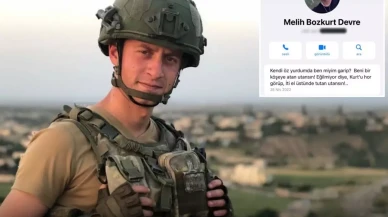 3 yıldır naaşı bulunamayan Şehit Üsteğmen Melih Bozkurt'un WhatsApp mesajı yürekleri burktu