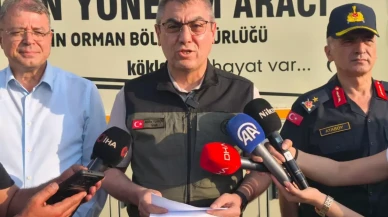 Silifke'de orman yangınında 1.864 kişi tahliye edildi!