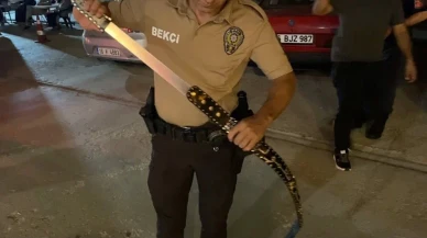 Bekçiler yakaladı: Suriyeli şahsın üzerinden kemer görünümlü döner bıçağı çıktı!