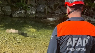 Kayıp olarak aranıyordu, derede cesedi bulundu